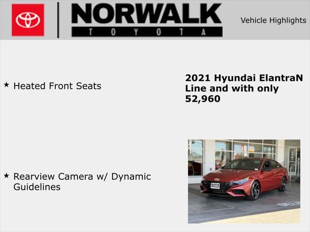 used 2021 Hyundai Elantra car, priced at $17,348