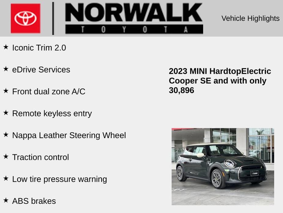 used 2023 MINI Hardtop car, priced at $22,995