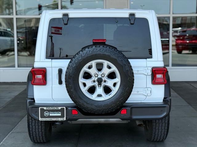 used 2021 Jeep Wrangler Unlimited car, priced at $28,471