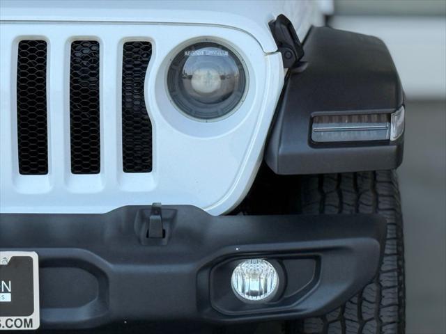 used 2021 Jeep Wrangler Unlimited car, priced at $28,471