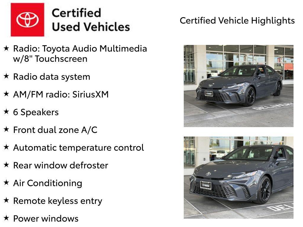 used 2025 Toyota Camry car, priced at $29,788