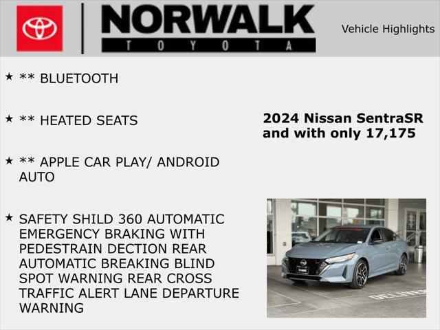used 2024 Nissan Sentra car, priced at $20,743