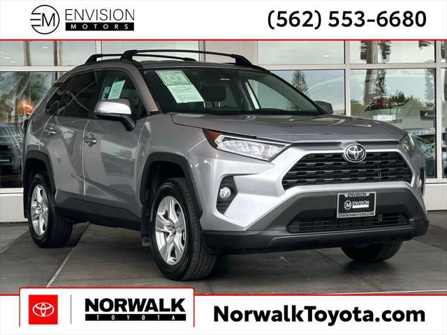 used 2021 Toyota RAV4 car, priced at $28,595