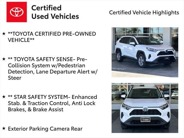 used 2023 Toyota RAV4 Hybrid car, priced at $33,560