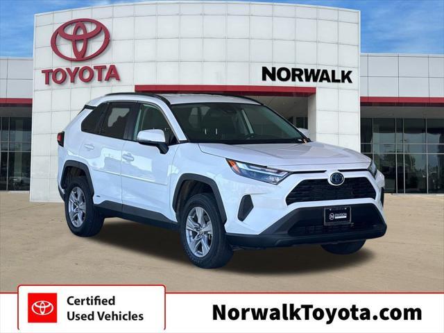 used 2023 Toyota RAV4 Hybrid car, priced at $32,598