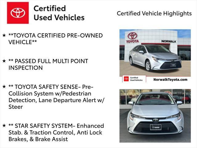 used 2023 Toyota Corolla car, priced at $20,893