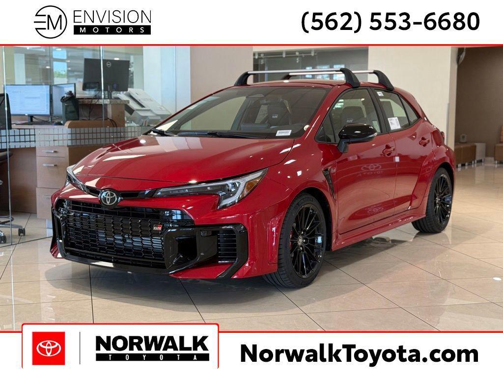 new 2025 Toyota GR Corolla car, priced at $44,114