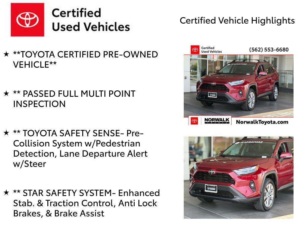used 2023 Toyota RAV4 car, priced at $30,550