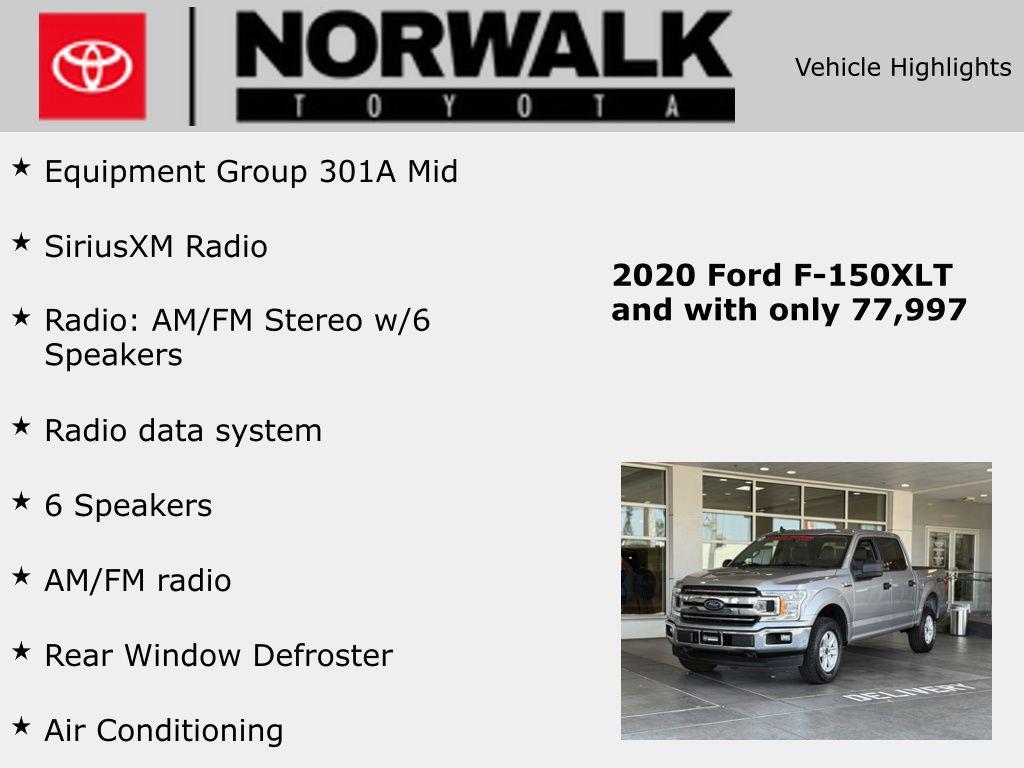 used 2020 Ford F-150 car, priced at $28,188