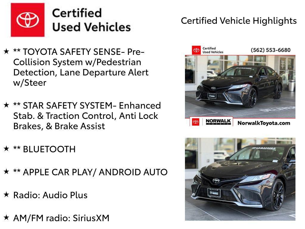 used 2023 Toyota Camry car, priced at $25,494