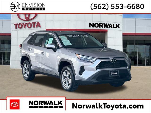 used 2022 Toyota RAV4 car, priced at $27,555