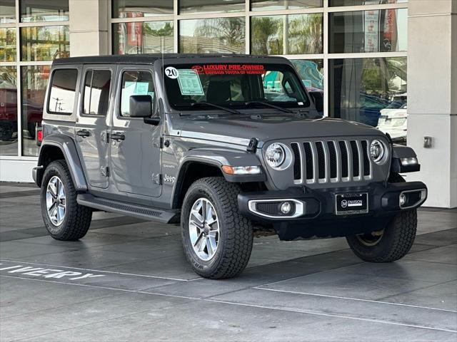 used 2020 Jeep Wrangler Unlimited car, priced at $28,995