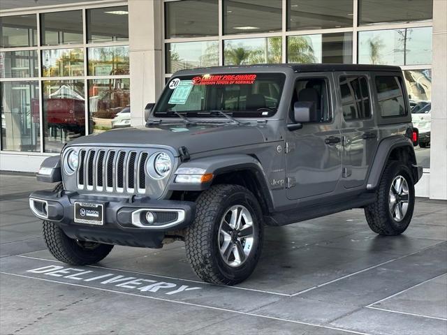 used 2020 Jeep Wrangler Unlimited car, priced at $28,995