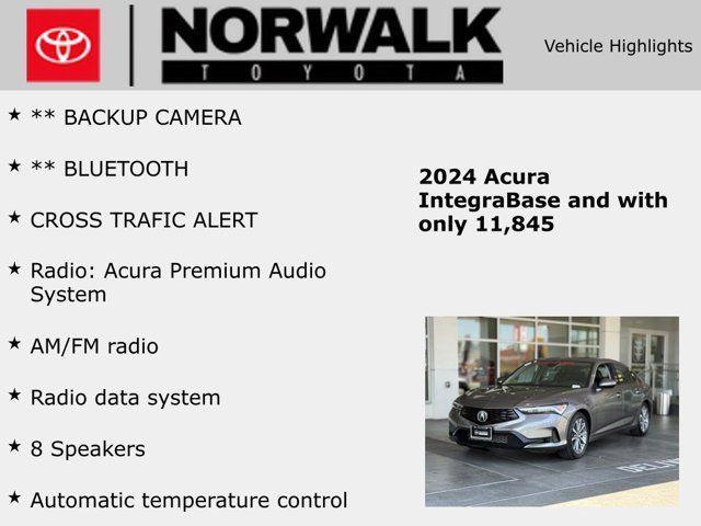 used 2024 Acura Integra car, priced at $25,947