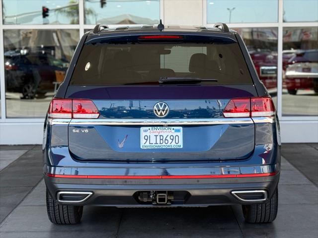 used 2021 Volkswagen Atlas car, priced at $24,289