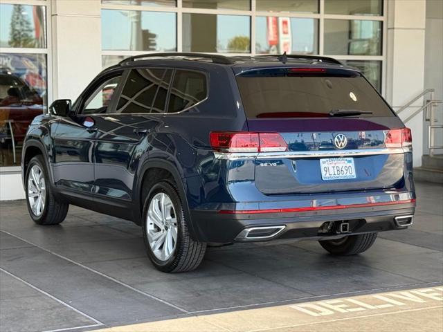 used 2021 Volkswagen Atlas car, priced at $24,289