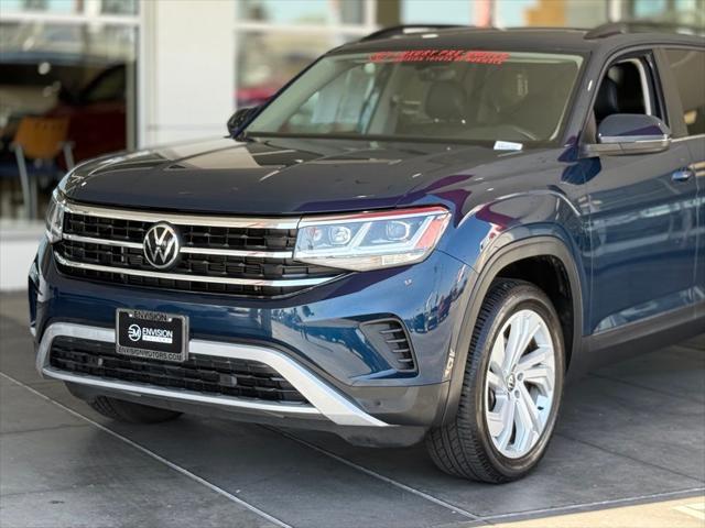 used 2021 Volkswagen Atlas car, priced at $24,289