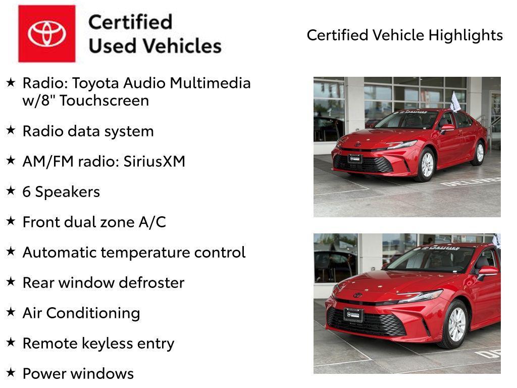 used 2025 Toyota Camry car, priced at $28,788