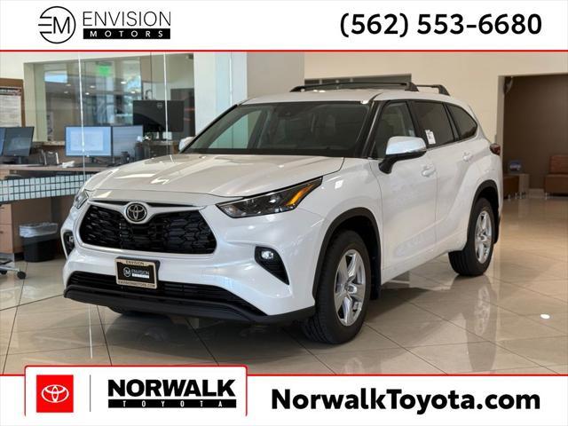 new 2025 Toyota Highlander car, priced at $43,148