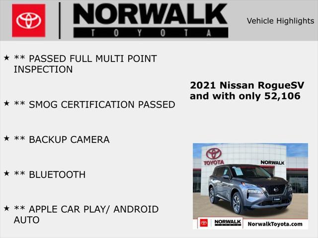 used 2021 Nissan Rogue car, priced at $19,990