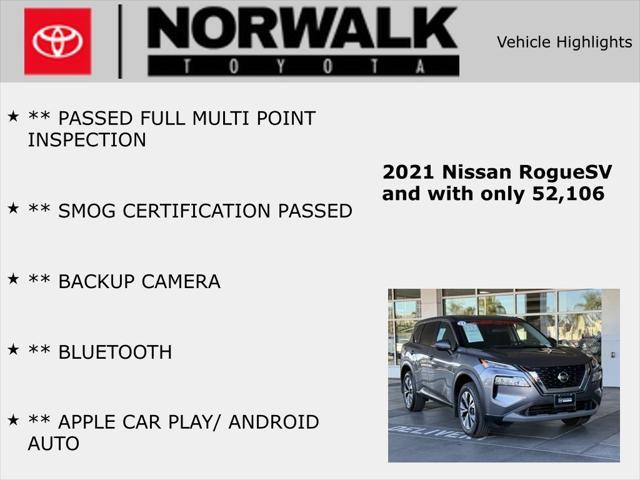 used 2021 Nissan Rogue car, priced at $19,990