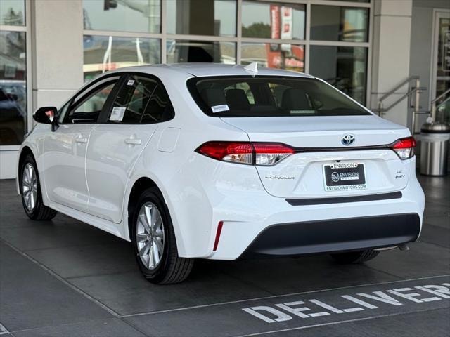 new 2025 Toyota Corolla Hybrid car, priced at $26,793