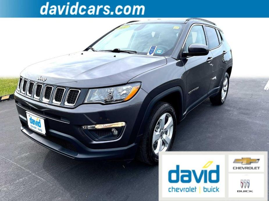 used 2021 Jeep Compass car, priced at $21,106
