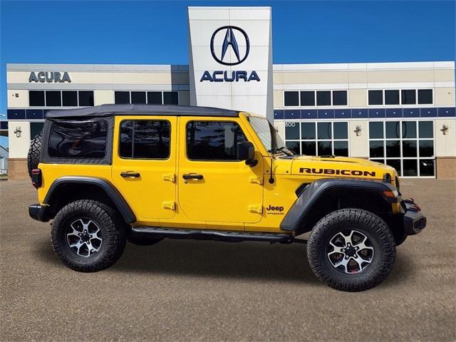 used 2021 Jeep Wrangler Unlimited car, priced at $33,451