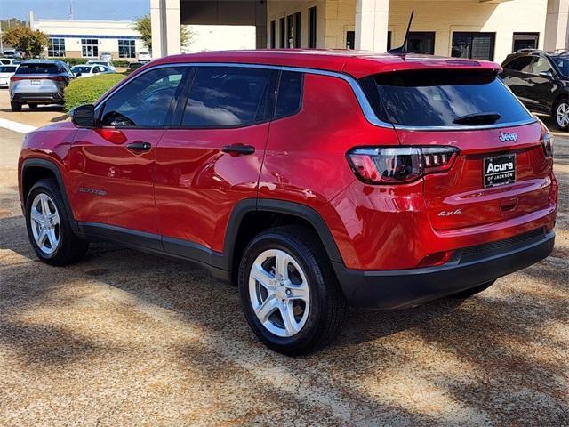 used 2024 Jeep Compass car, priced at $24,102