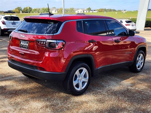 used 2024 Jeep Compass car, priced at $24,102