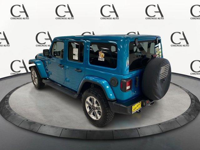 used 2020 Jeep Wrangler Unlimited car, priced at $33,500