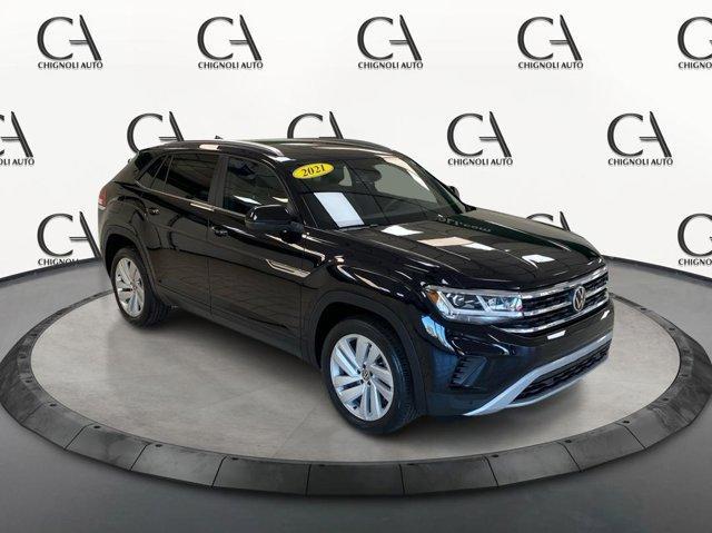 used 2021 Volkswagen Atlas Cross Sport car, priced at $27,500