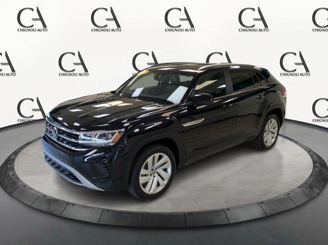 used 2021 Volkswagen Atlas Cross Sport car, priced at $30,000