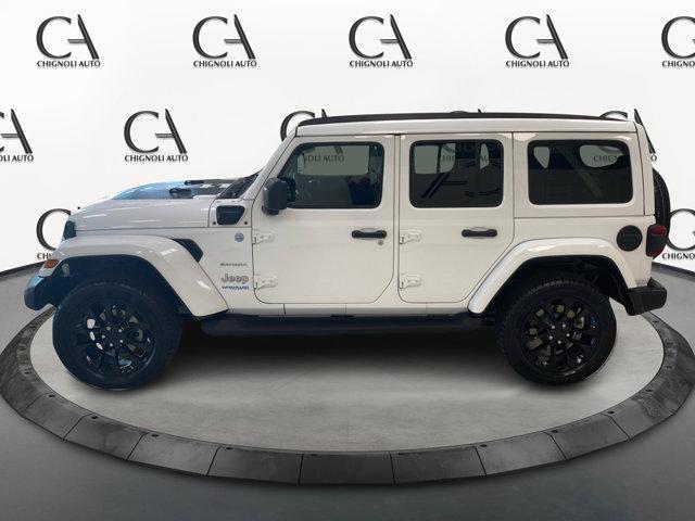 used 2022 Jeep Wrangler Unlimited 4xe car, priced at $36,500