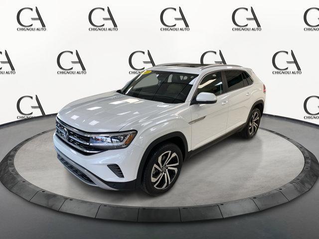 used 2023 Volkswagen Atlas Cross Sport car, priced at $35,000