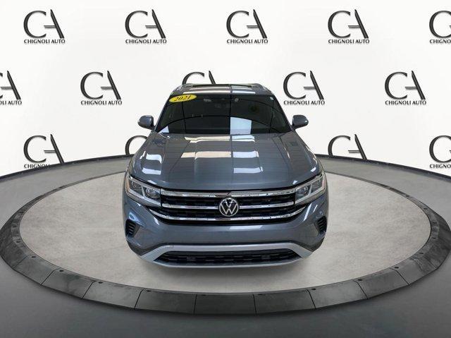 used 2021 Volkswagen Atlas Cross Sport car, priced at $29,500