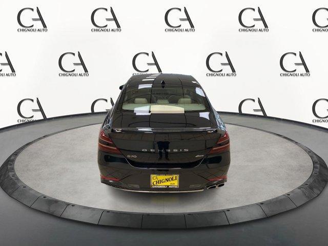 used 2023 Genesis G70 car, priced at $33,500