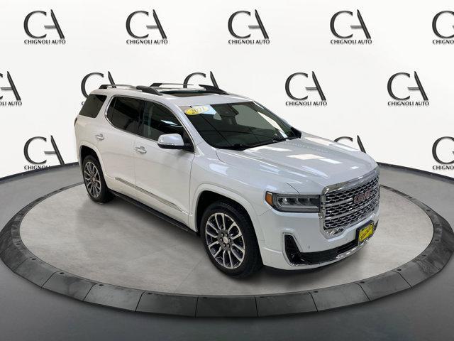 used 2021 GMC Acadia car, priced at $29,500