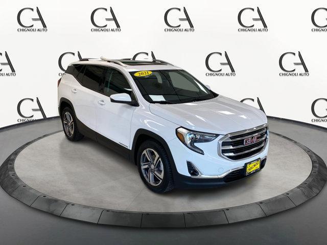 used 2021 GMC Terrain car, priced at $17,000