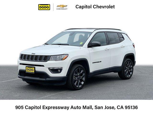 used 2021 Jeep Compass car, priced at $21,135