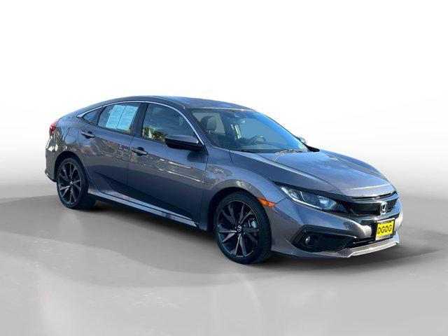 used 2021 Honda Civic car, priced at $20,642