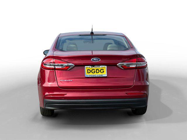 used 2019 Ford Fusion car, priced at $15,195