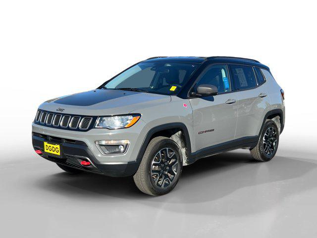 used 2021 Jeep Compass car, priced at $18,960