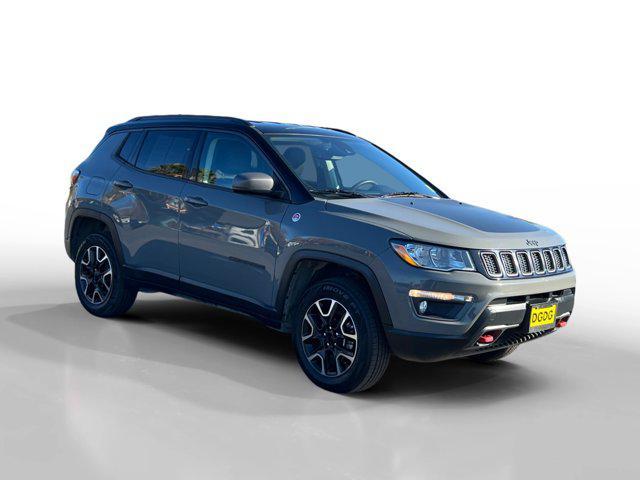 used 2021 Jeep Compass car, priced at $18,960