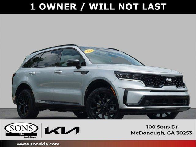 used 2021 Kia Sorento car, priced at $26,221