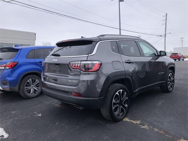 used 2022 Jeep Compass car, priced at $24,987