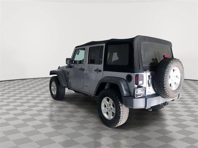 used 2016 Jeep Wrangler Unlimited car, priced at $16,987