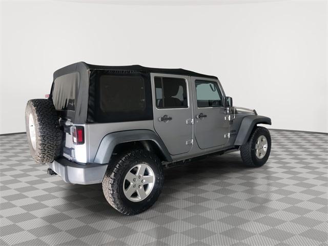 used 2016 Jeep Wrangler Unlimited car, priced at $15,375