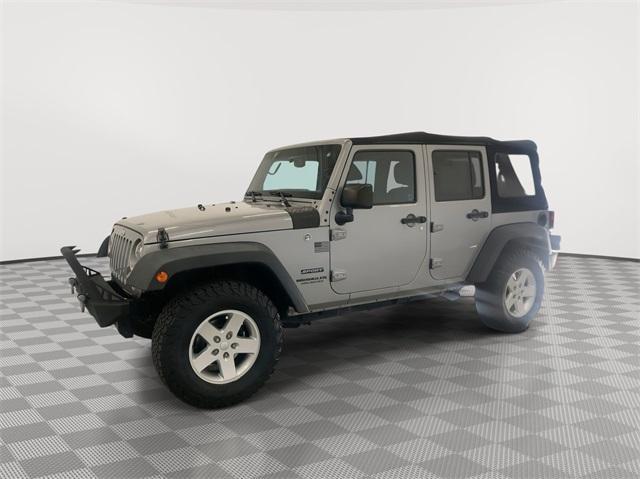 used 2016 Jeep Wrangler Unlimited car, priced at $15,375