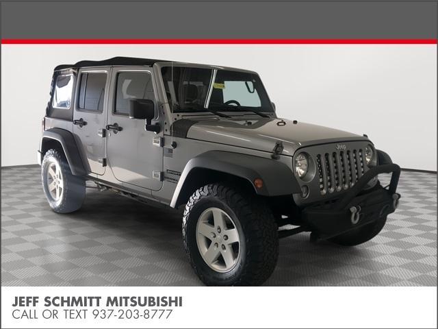 used 2016 Jeep Wrangler Unlimited car, priced at $15,375